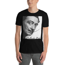 Salvador Dali Realistic Painting With Signature T-Shirt