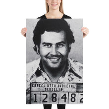 Pablo Escobar Mugshot Columbia Poster