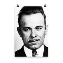 Painting of John Dillinger Mug Shot Mugshot Poster