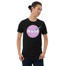 NASA Pastel Rainbow Classic Logo Graphic Tee Tees T-Shirt