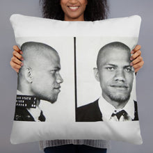 Malcolm X Mug Shot Mugshot 2 Basic Pillow