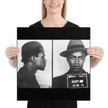 Malcolm X Mug Shot Mugshot Poster