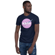 NASA Pastel Rainbow Classic Logo Graphic Tee Tees T-Shirt