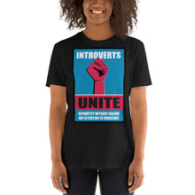 Funny Introvert T-Shirt - Introverts Unite Seperately Tee