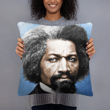 Frederick Douglass Painting In Color Pillow