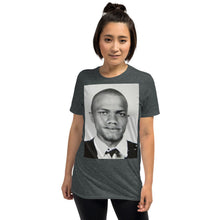 Malcolm X Mug Shot Mugshot Vertical 2 Tee Tees T-Shirt