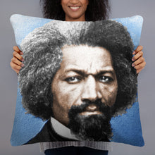 Frederick Douglass Painting In Color Pillow