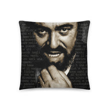 Luciano Pavarotti Italian Italian American Gifts Italy Pillow