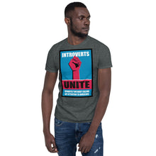 Funny Introvert T-Shirt - Introverts Unite Seperately Tee