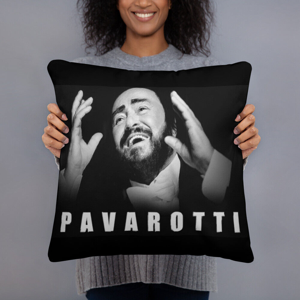 Luciano Pavarotti 2 Basic Pillow