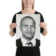 Malcolm X Mug Shot Mugshot Vertical 2 Poster