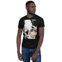 JFK Cigar and Sunglasses Cool President Photo Short-Sleeve Unisex T-Shirt Poster