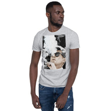 JFK Cigar and Sunglasses Cool President Photo Short-Sleeve Unisex T-Shirt Poster