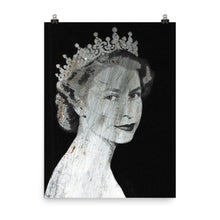 Iron Queen Elizabeth ii Poster