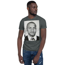 Malcolm X Mug Shot Mugshot Vertical 2 Tee Tees T-Shirt