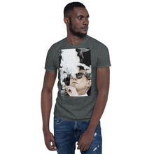 JFK Cigar and Sunglasses Cool President Photo Short-Sleeve Unisex T-Shirt Poster