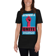 Funny Introvert T-Shirt - Introverts Unite Seperately Tee