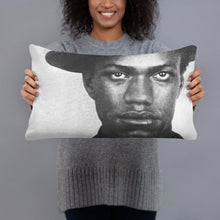 Malcolm X Mug Shot Mugshot Vertical Basic Pillow