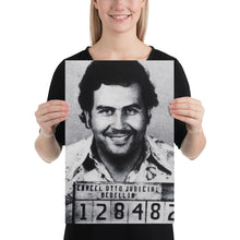 Pablo Escobar Mugshot Columbia Poster