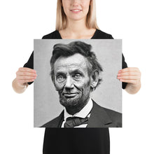 Lincoln Smiles Smiling Smile Poster