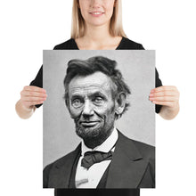 Lincoln Smiles Smiling Smile Poster