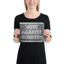 Funny Roaring Twenties No Prohibition Gift Vote Against Prohibition Sign Poster