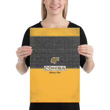 Cohiba Cuban Cigar Logo Painting Patina Poster