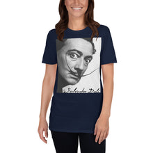 Salvador Dali Realistic Painting With Signature T-Shirt