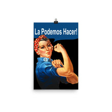 Latino Rosie The Riveter - We Can Do It Spanish - Feminist Poster