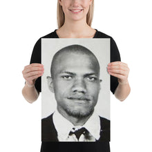 Malcolm X Mug Shot Mugshot Vertical 2 Poster