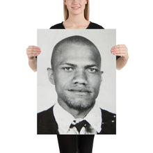 Malcolm X Mug Shot Mugshot Vertical 2 Poster