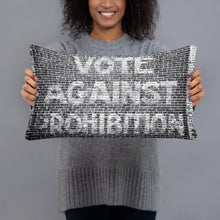 Funny Roaring Twenties No Prohibition Gift Vote Against Prohibition Sign Pillow