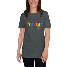 Human LBGTQ Rainbow T-Shirt Tee Tees Fancy