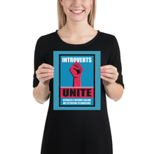 Funny Introvert - Introverts Unite Separately Poster