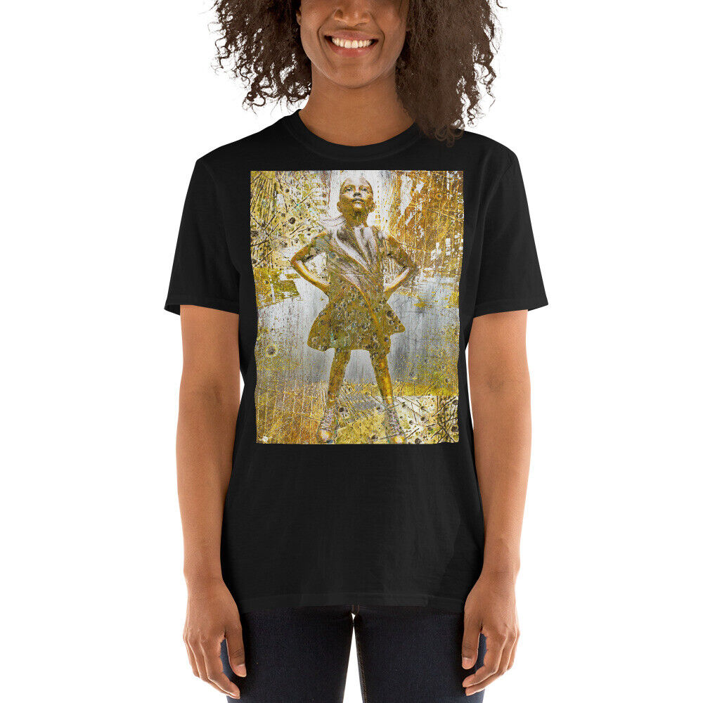 Fearless Girl Statue New York Women Woman T-Shirt