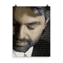 Andrea Bocelli And Vertical Poster