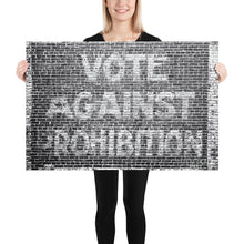 Funny Roaring Twenties No Prohibition Gift Vote Against Prohibition Sign Poster