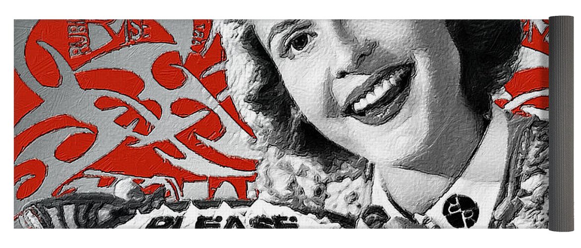 A Housewife Bakes - Yoga Mat Yoga Mat Pixels 24