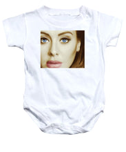 Adele Painting Circle Pattern 1 - Baby Onesie