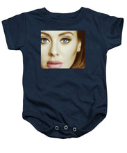 Adele Painting Circle Pattern 1 - Baby Onesie