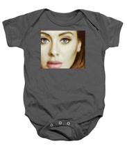 Adele Painting Circle Pattern 1 - Baby Onesie