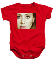 Adele Painting Circle Pattern 1 - Baby Onesie