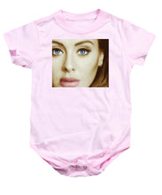 Adele Painting Circle Pattern 1 - Baby Onesie