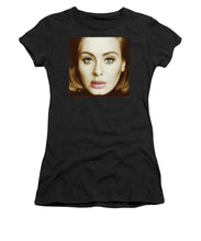 Adele Painting Circle Pattern 2 - Women's T-Shirt (Athletic Fit)