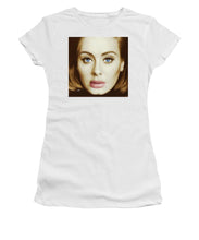 Adele Painting Circle Pattern 2 - Women's T-Shirt (Athletic Fit)