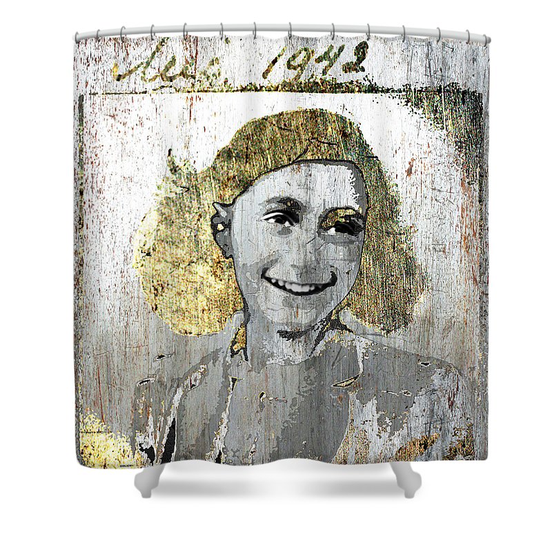 Anne Frank - Shower Curtain