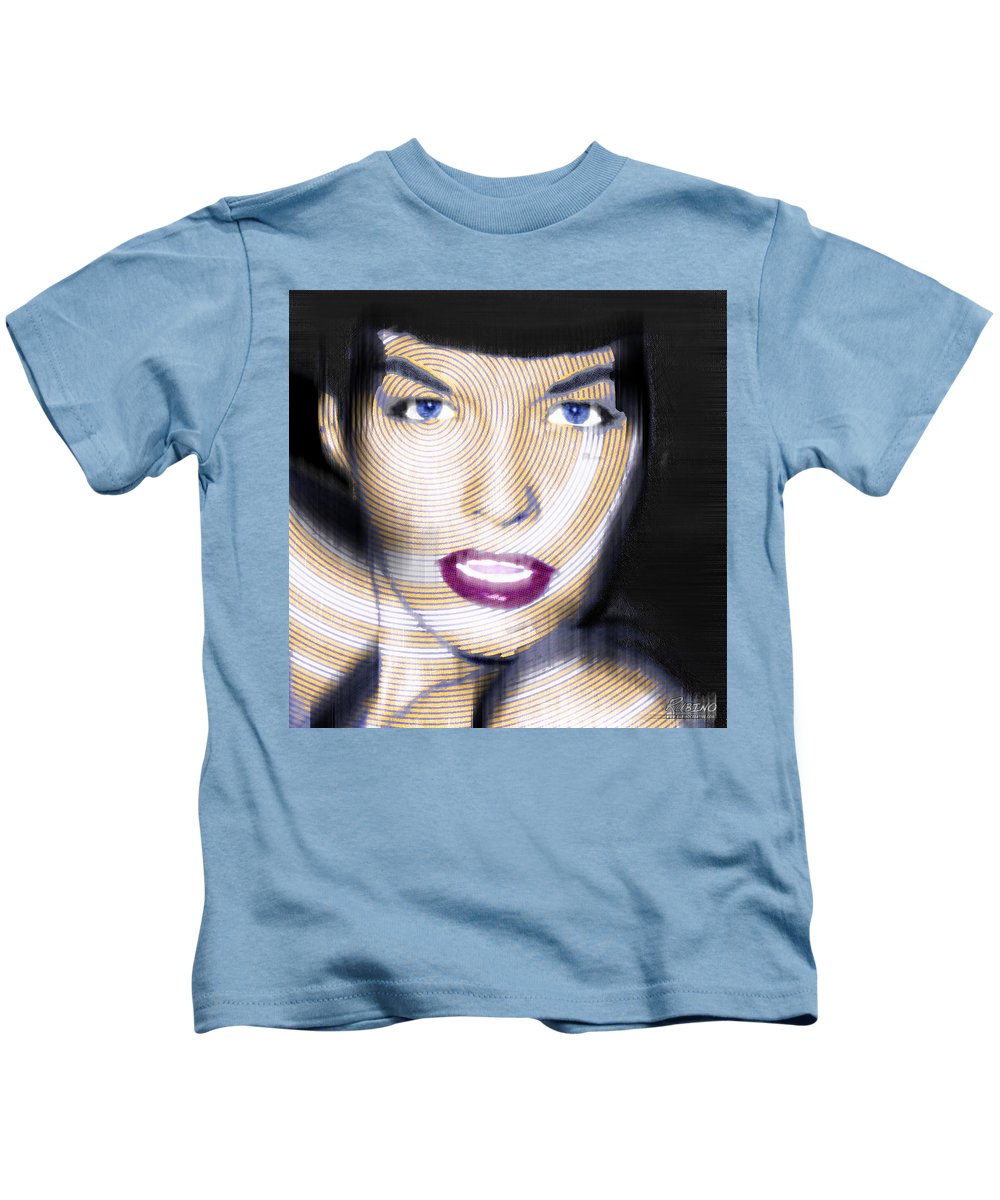 Bettie Page Improved - Kids T-Shirt – Rubino Creative Fine Art