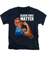 Black Lives Matter T-Shirt Rosie The Riveter 2 - Kids T-Shirt