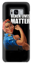 Black Lives Matter T-Shirt Rosie The Riveter 2 - Phone Case