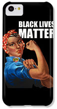 Black Lives Matter T-Shirt Rosie The Riveter 2 - Phone Case